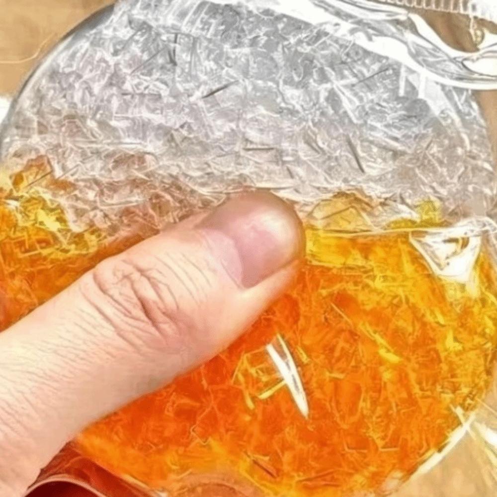 Shredded Ice Sugar Crispy Skin Ball Crushed Ice Texture Squishy Fidget Toy Vent Toy
