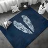 Popular Pop Rock Band C-Coldplays Floor Mat Soft Thickened Flannel Door Mat Non-Slip Living Room Rug Home Decor