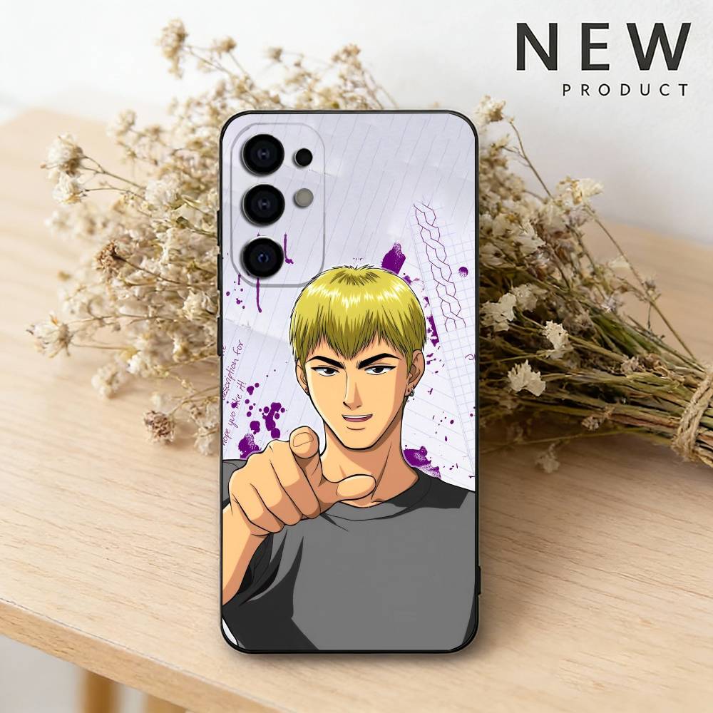 Great T-Teacher Anime Onizukas phone Case For Samsung S26,25,24,21,22,23,30,20,Ultra,Plus,Fe,Lite Black Soft Cover