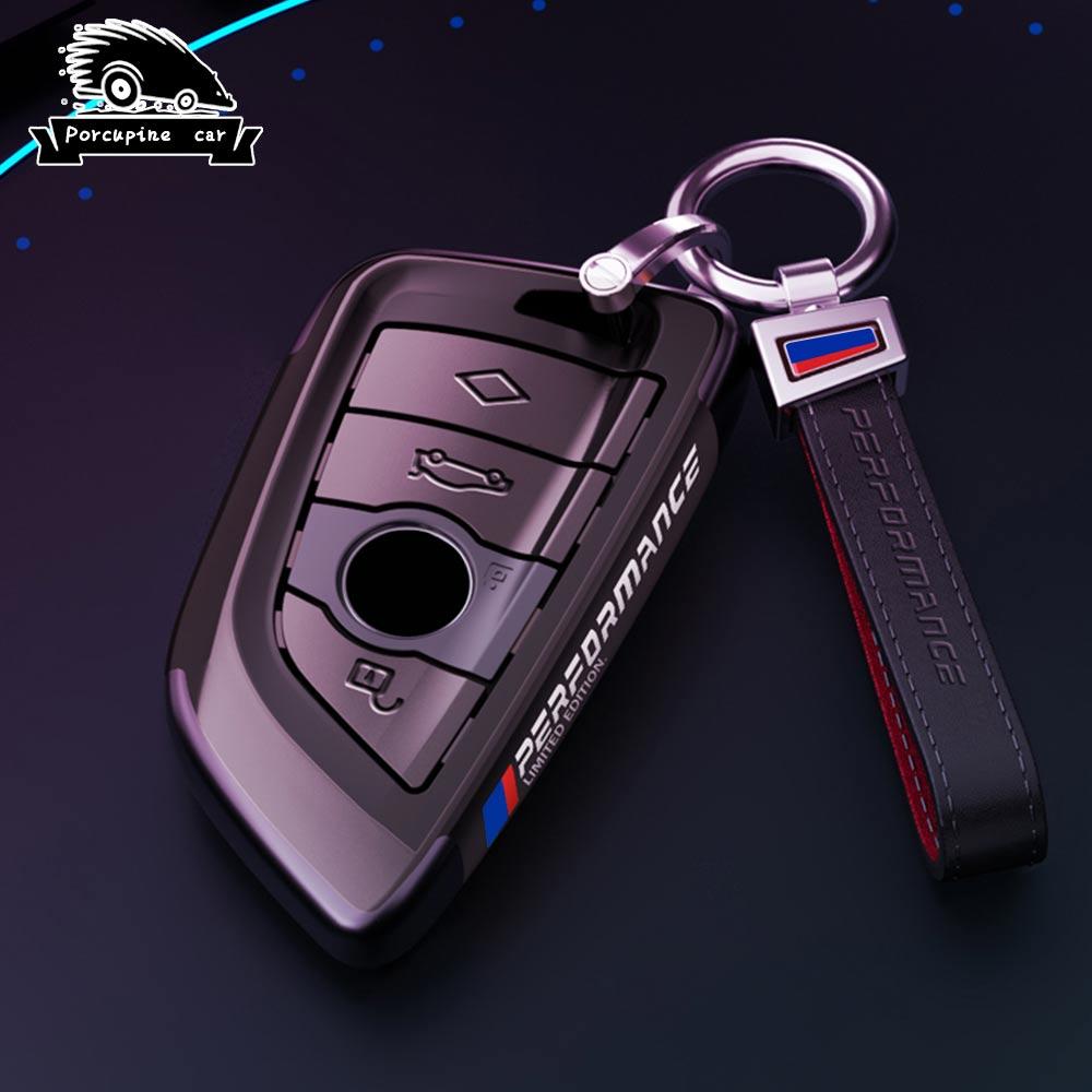 PC Car Key Case Cover Bag For Bmw F20 G20 G30 X1 X3 X4 X5 G05 X6 X7 G11 F15 F16 G01 G02 F48 Accessories Holder Shell Keychain