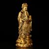 Chinese Bronze God of Wealth Ornament Brass Ingot Auspicious Text God of Wealth Home Decoration Office Desk Offering Decoration