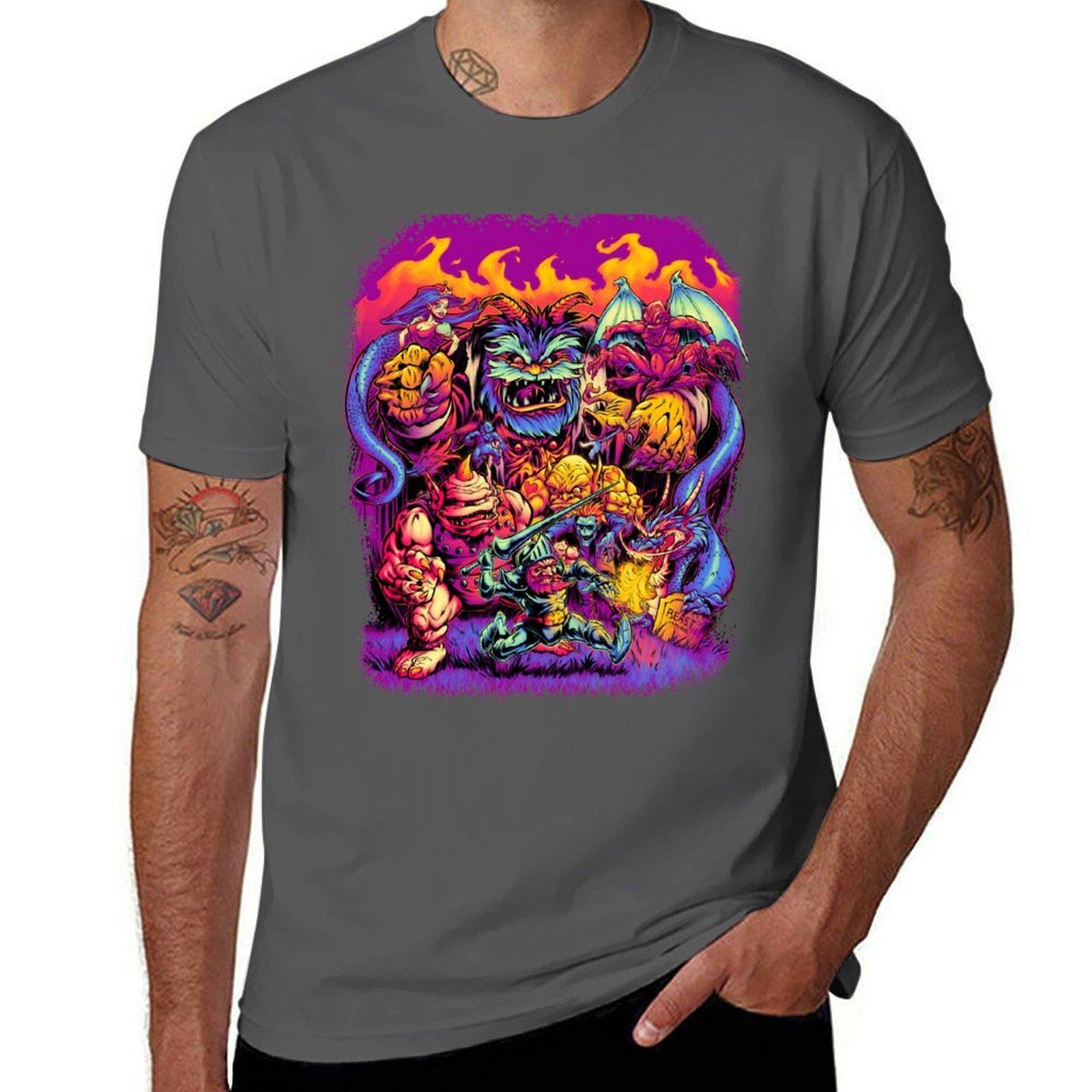 

GHOSTS N GOBLINS T-Shirt anime t shirts for man anime tshirt T-Shirt 4XL