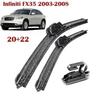 20"+22" Frameless Wipers for Infiniti FX35, FX45, FX50, QX70, Nissan Murano Z50, Skyline Crossover