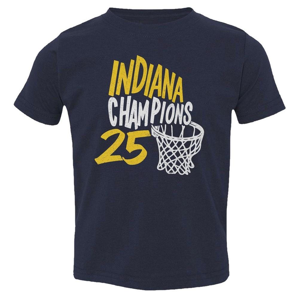 Indiana Hoop Graphic - 2025 Champions Inspired Design Toddler T-Shirt Unisex T-Shirt L