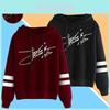 Bangtan Boys Bts Sweatshirt Jungkook Signature Printed Hoodie Unisex Sweater