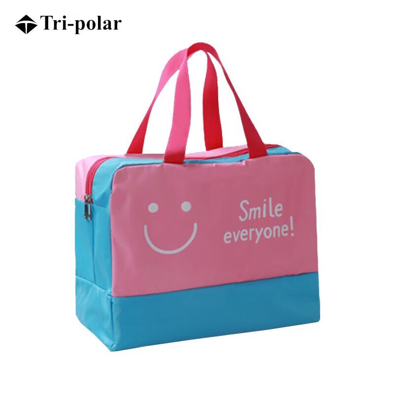Tri-polar Waterproof Dry Wet Separation Beach & Travel Bag