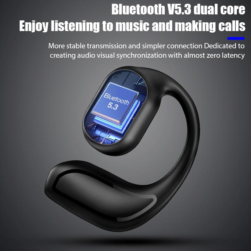 Wireless Headphone Bluetooth 5.3 Headset Hands-Free Noise Control Stereo Music Earphone With Mic For Xiaomi Iphone Samsung