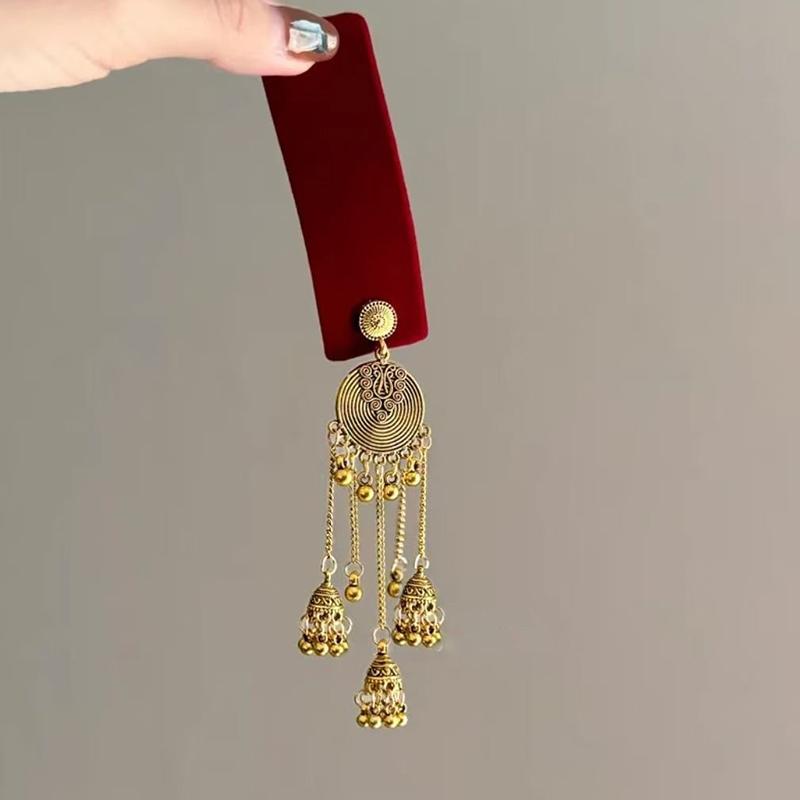 Pendentif à Pompon Accessoires Cheveux Pour Femmes Filles Doux Polyvalent Cerceau à Cheveux Tempérament Style Ethnique Bandes Cheveux Cadeaux