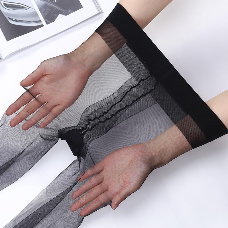 Doiaeskv 0D Sexy Women Stockings Summer Nylon Seamless Pantyhose Women Black Thintights Nightclub Silk Tights