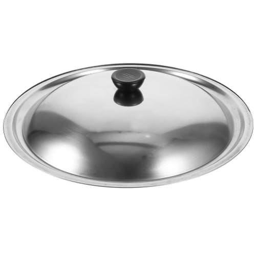 Veemoon Stainless Steel Pot Lid with Convenient Knob for Frying Pans and Pots