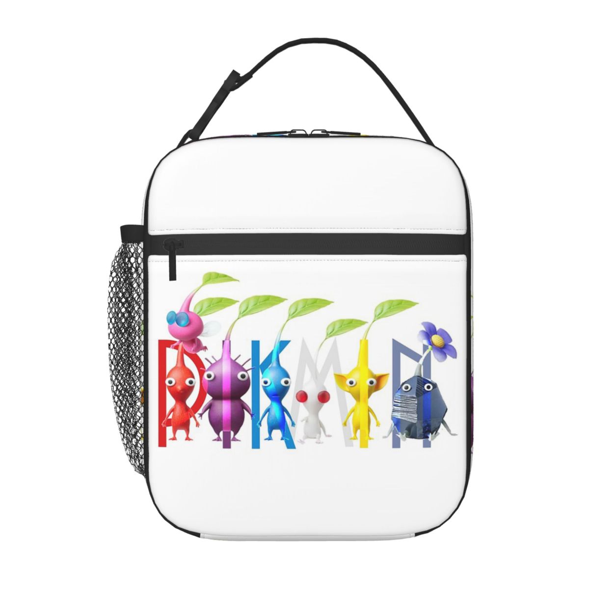 

Cartoon Pikmin Animation Insulated Lunch Bag for Women Office Cooler Thermal Food Box Tote Leakproof Lunch Boxes Container One Size