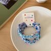 6Pcs Hair Ties Soft Woolen Woven Elastic Hair Bands Braided Design Ponytail Bun