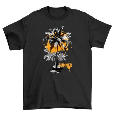 Summer_94 T-shirt - Beach Vibes and Palm Trees! 100% Cotton, Unique Design, Funny