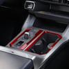 For 2026 Toyota RAV4 2PCS Center Console ABS Driving Control Panel Cover Decor Trim, 2026 RAV4 Hybrid&Plug-in Hybrid Interior Accessories-Carbon
