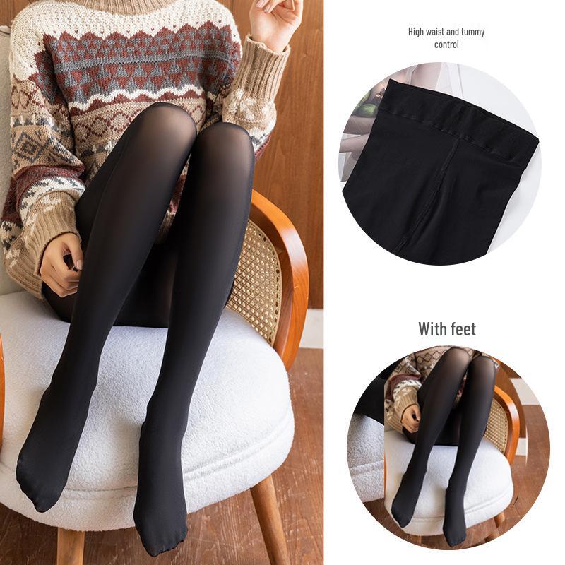 YH Katzenpfote Anti-Haften Fischernetz Strümpfe Schlankmachend Pferdeöl Nude Basis Hose