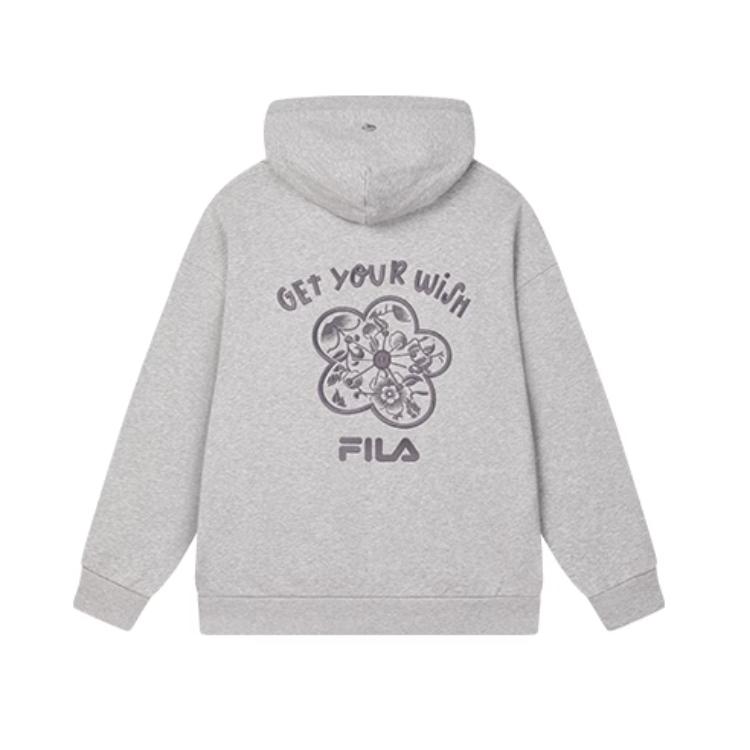 New FILA ORIGINALE Sweatshirt Unisex Medium Heather Gray F51M519202F-MG