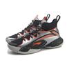 New LiNing Power 7 Premium Cushioned Wear Resistant Slip Resistant High Top Basketball Shoes Men's Black Silver ABAQ071-4