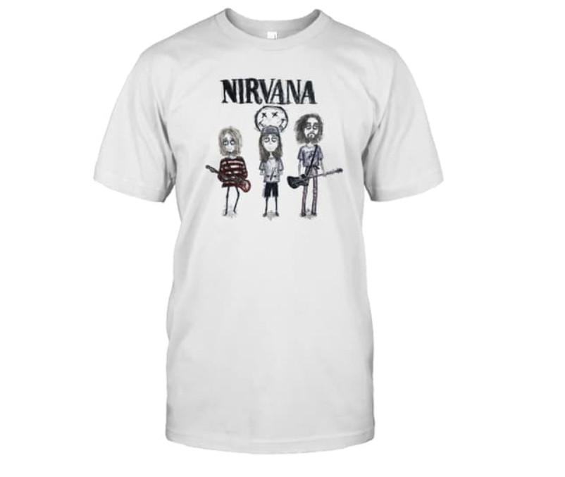 26 Vintage Nirvana T-Shirt Vintage Band Tee Unisex T-Shirt M