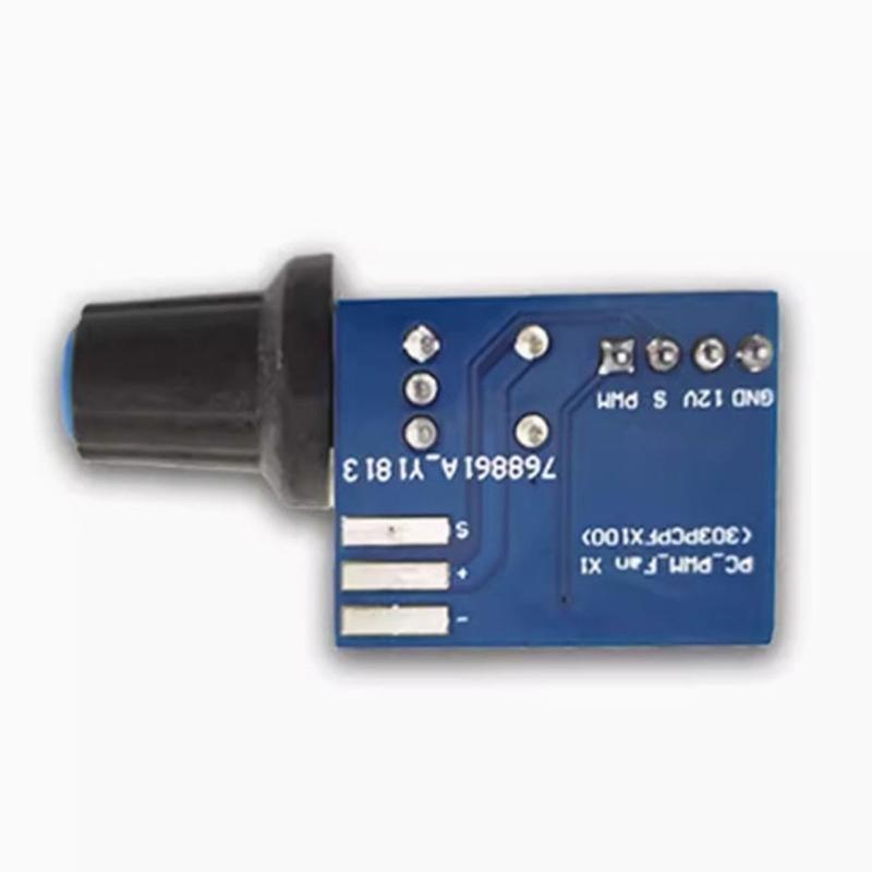 Precise 4 Pin PC Fan Speed Regulator, 12V  Cooling Control for Computer Case Heat Management