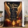 Mother Angel Plush Blanket Soft Comfortable All Seasons Perfect Sofa Office Naps Outdoor Travel Makes Great Gift