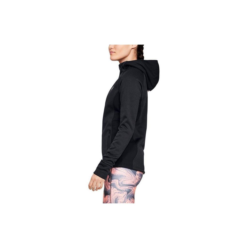 Under Armour Swacket Training Sports Hoodie Jacket Women Tops Black 1344445-001