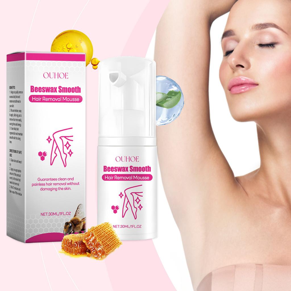 Gentle Hair Removal Mousse Luxurious Smooth Skin Care Foam For Body Hair Removal