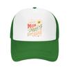 Blessed Grandma Names Floral Typogra Mesh Baseball Cap Casual Hat Outdoor  For Womens Unisex FeUnisex