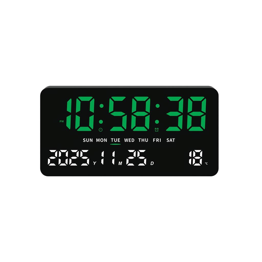 Simple Style 11-Inch High-Definition LED Large-Screen Clock