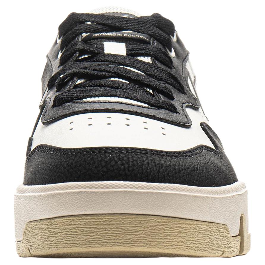 Li Ning Commun Années 80 Couvrante Antidérapante Résistante à l'abrasion Respirante Augmentant la taille Basse Chaussures de Skateboard AGCV207-2