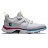 FootJoy Hyperflex Carbon Laced Golf Shoes, Men's, 51124J, White/Blue, Size 27.0 Cm, 3E