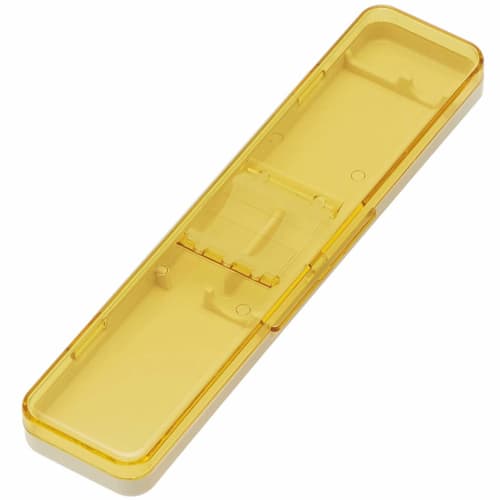 Skater Combi Set Chopsticks Spoon Set Silver Ion Ag+ Antibacterial Retro French Yellow Made In Japan 18cm CCS3SAAG
