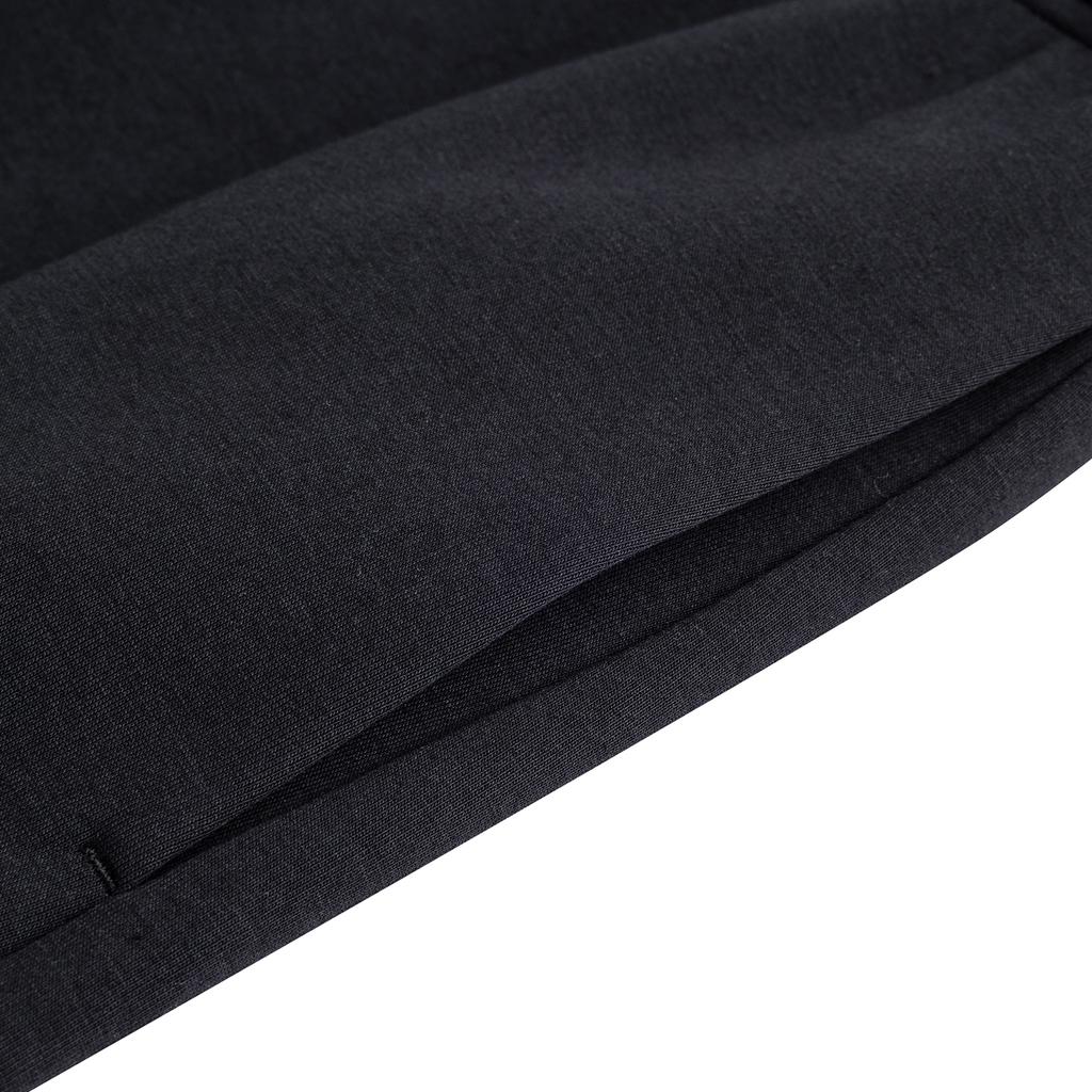 Anta Fashionable Simple Versatile Wide Leg Knitted Sports Pants Women Bottoms Basic-Black 962638304-2