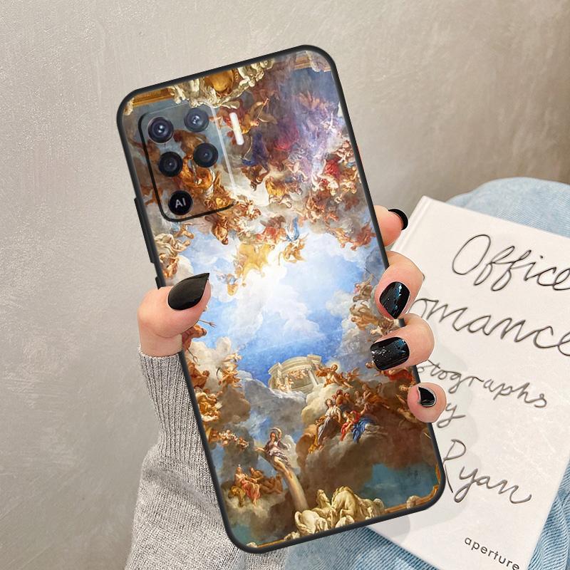 

Renaissance Famous painting Collage Case For Oppo A57 A17 A77 A18 A38 A58 A78 A98 A74 A54 A94 A80 A60 A40 A96 A76 A16 A15 A5 Pro OPPO A80 5G
