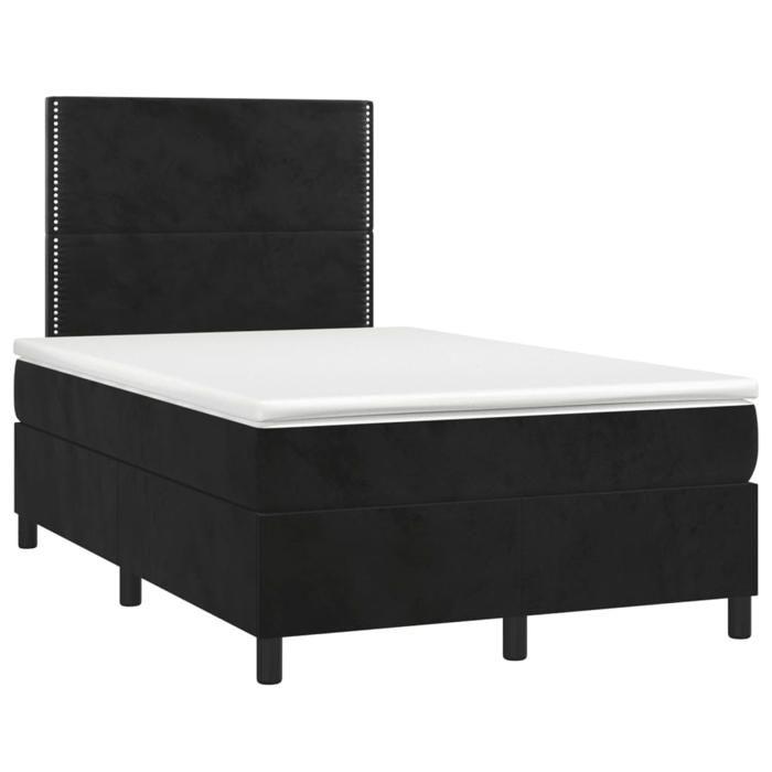 VidaXL Slatted Bed Base with Mattress, Upholstered Bed, Double Bed, Adult Bedroom Interior Bed, Modern, 3269991