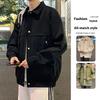 Multi-pocket Lapel Jacket Large Size Loose Casual Men's Thin Coat