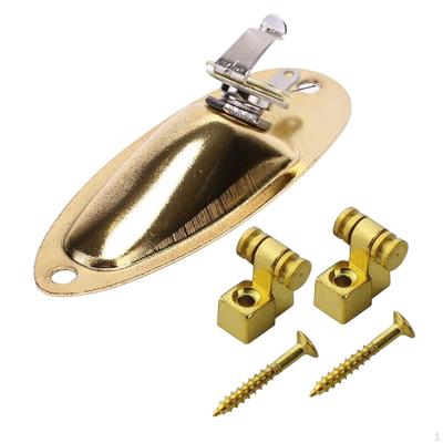Guitar Reel Tail Tree Tailpiece Sturdy And Loaded Jack Plate Durable Electric Spare Parts