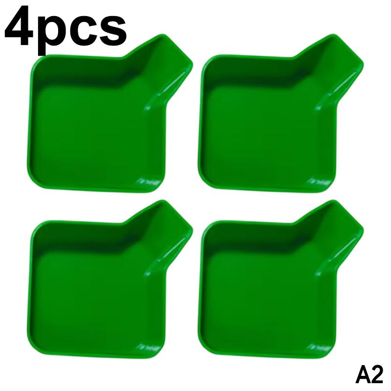 2/4Pcs Colorful Game Chip Trays Game Component Stands Game Coins Storage Tray Home Sorting Tray Portable Home Storage