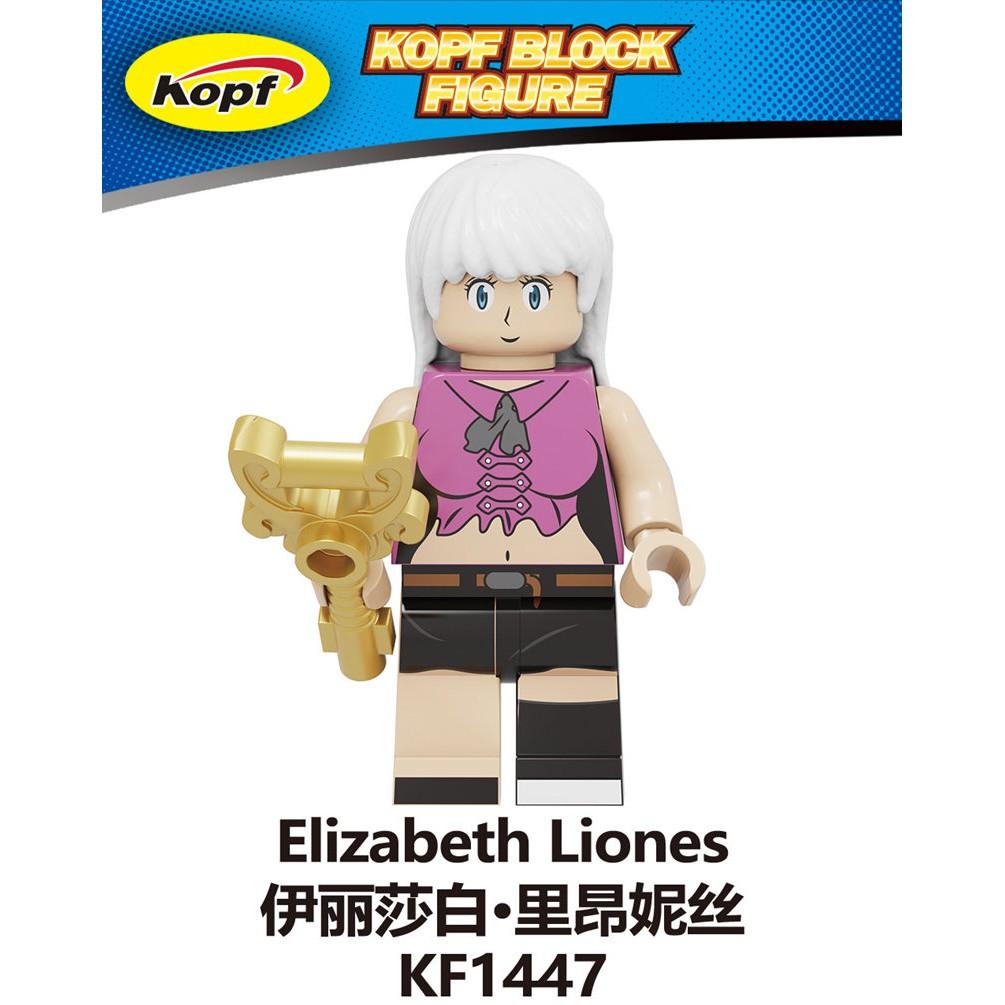The Seven Deadly Sins Minifigure Games Comic Toy Building Blocks Kids Toys KF6129