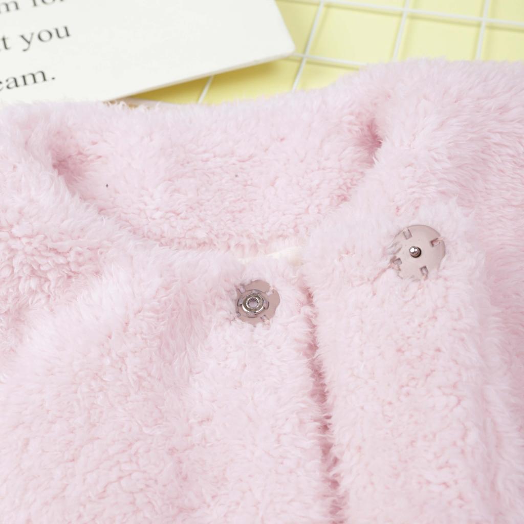 Fashionable Pink Fuzzy Coat for Teen Girls, Best Choice for Party and Going Out