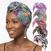 African Print Twist Knot Turban Hat Knotted Style Islamic Headband All Match Decor