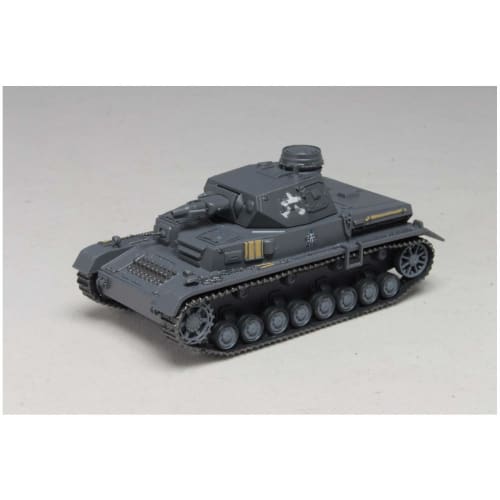 PLATZ Girls & Panzer Palm-sized Tank Collection: Panzer IV Type D (Anglerfish Team Discovery), 1/72 Scale, Pre-painted Finished Figure, GPC72-15