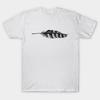 Men Black Print T-shirt Lucky Feather No-Cut Transfer Paper Print Cotton Tshirt