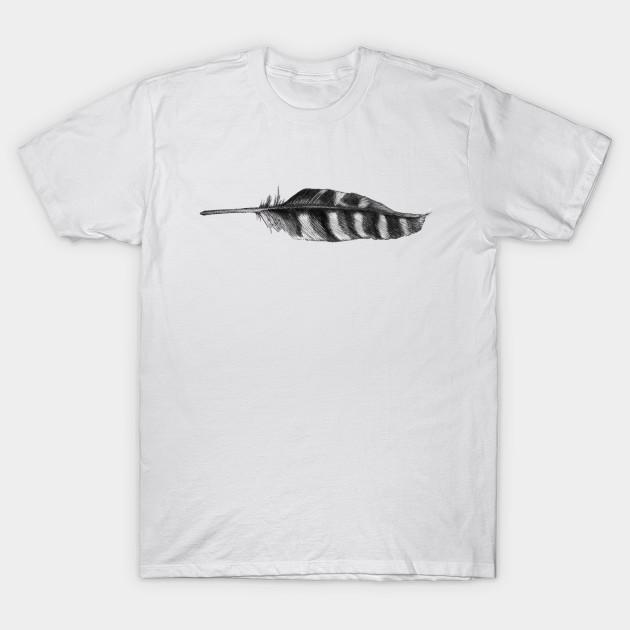 

Men Black Print T-shirt Lucky Feather No-Cut Transfer Paper Print Cotton Tshirt L білий