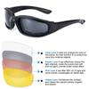 Universal Motorcycle Glasses Polarized Sunglasses for Hooting Eye Protection Windproof Moto Goggles Antifog Clear Len