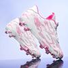 Football Shoes Children's Broken Nail Shoes Primary and Secondary School Students Rotary Buckle Spikes Professional Non-slip Grass Competition Trainin