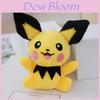 Adorable Pikachu Plush Toy Keychain Cute Cartoon Soft Stuffed Doll For Bags