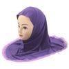 Easy To Wear Girls Instant Hijab Scarf Muslim Hijabs Handmade Flower Amira Lovely Flower Headscarf Turban for 2-6 Years Kids