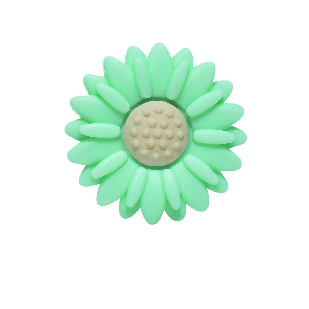 Daisy Flower Silicone Beads for DIY Jewelry & Baby Teether Bracelets