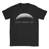 Unisex TShirts Copy Moon Joy Artemis II Space Funny Pure Cotton Tee Shirt Short Sleeve T Shirts Crewneck Tops Plus Size