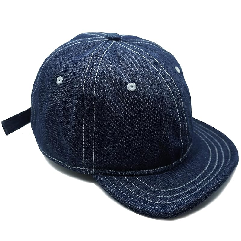 

[B EST 2006 BILLION WORKS] Billionworks cap men s umpire cap hat denim cap baseball cap (JP, alphabet, Free Size, blue)